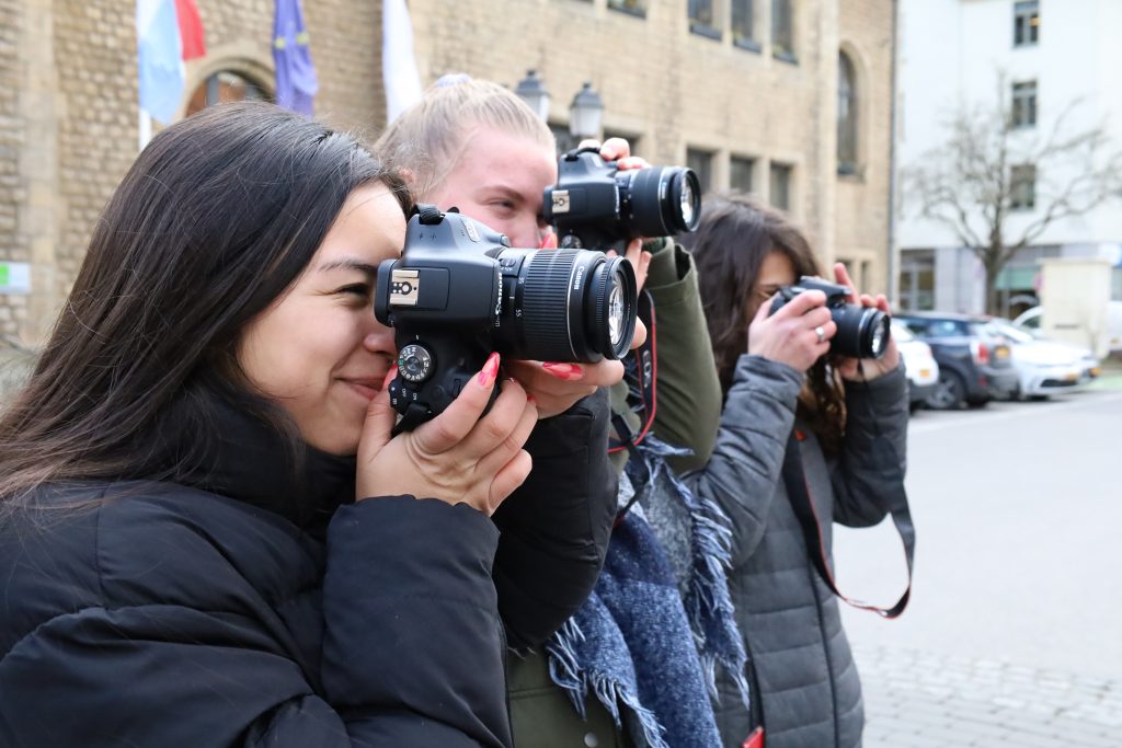 Option Photographie – Prendre des photos en extérieur