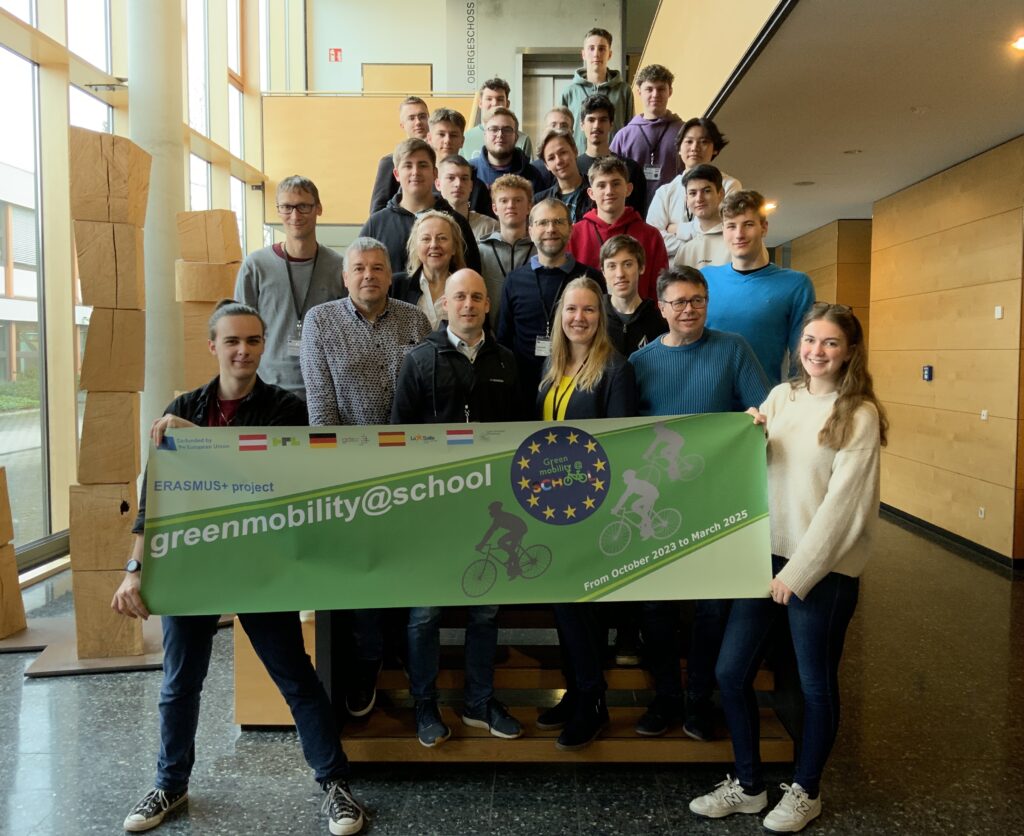 Erasmus+ project “greenmobility@school” – Day 1 in Sindelfingen