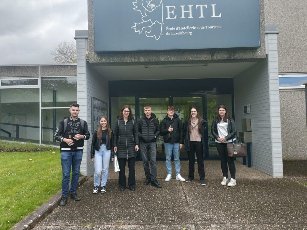 Beruffsorientéierung an der École d’Hôtellerie et de Tourisme du Luxembourg