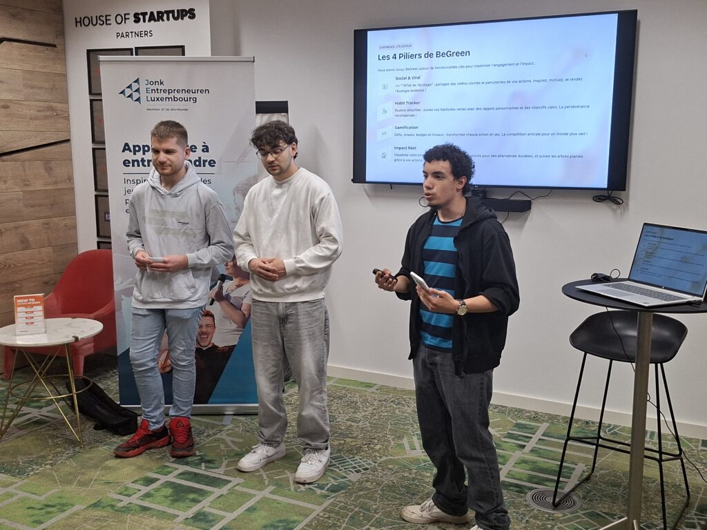 B1DD – L’équipe BeGreen présente l’avancement de son projet