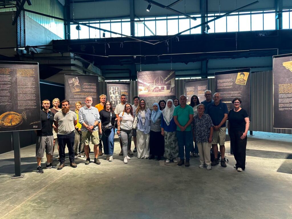 Studierees op Sarajevo a Srebrenica